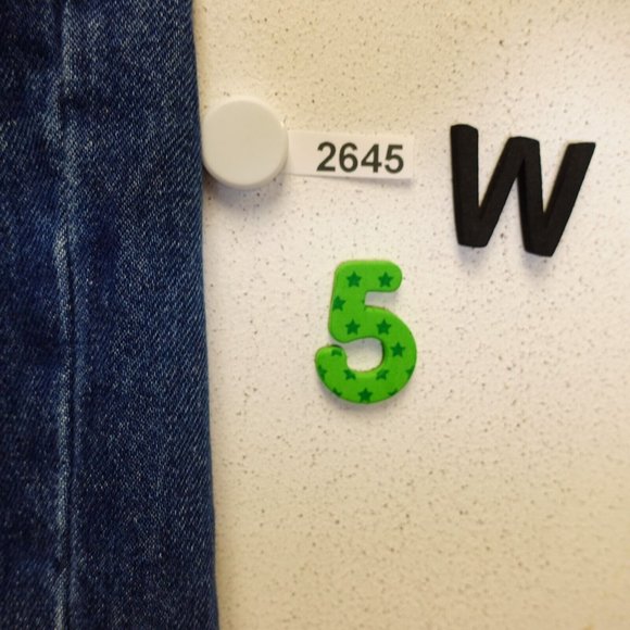 Carmar Jeans Womens 25 Cotton Denim Ripped Distress Straight High Rise Zip Fly - Picture 12 of 12